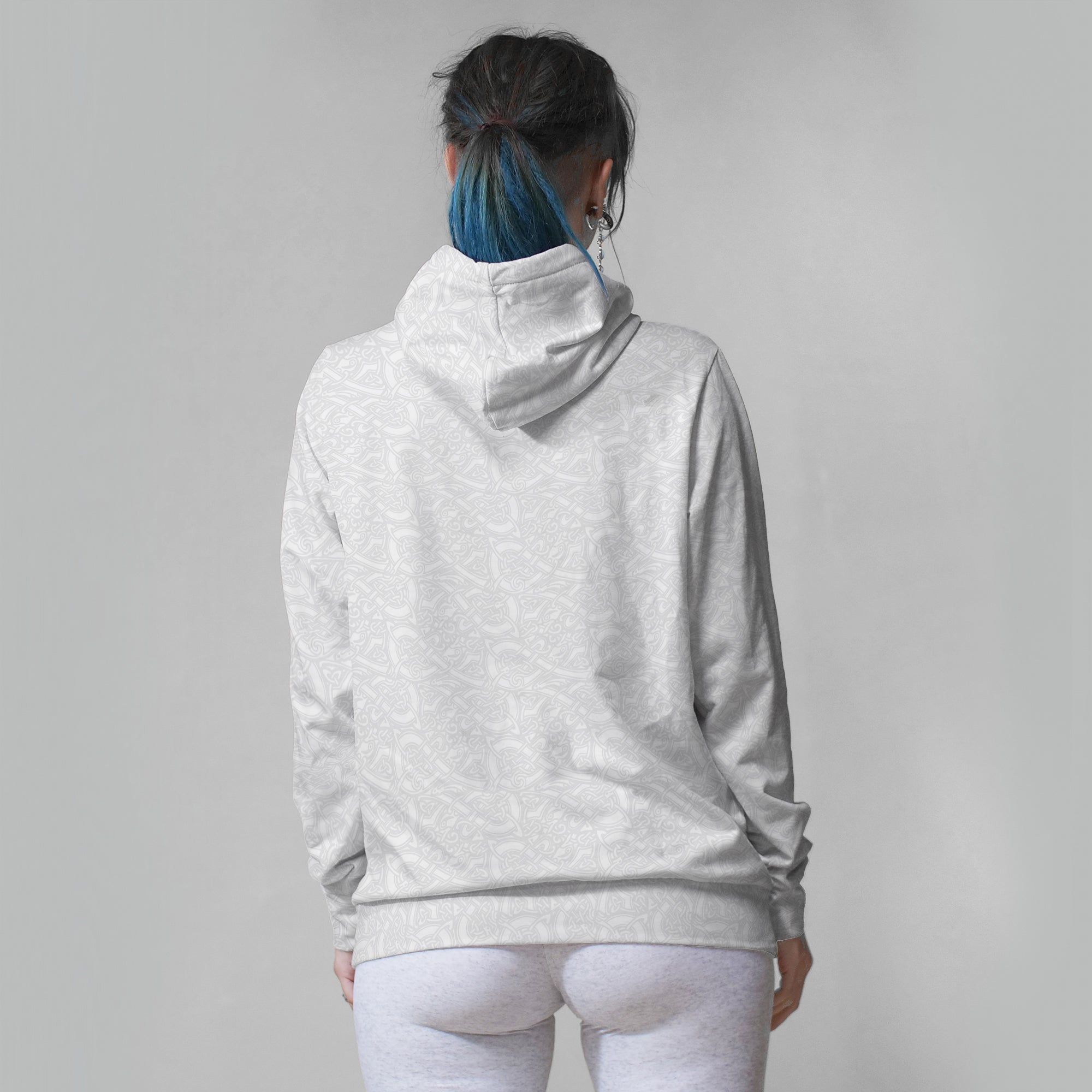 White Valhyr Hoodie