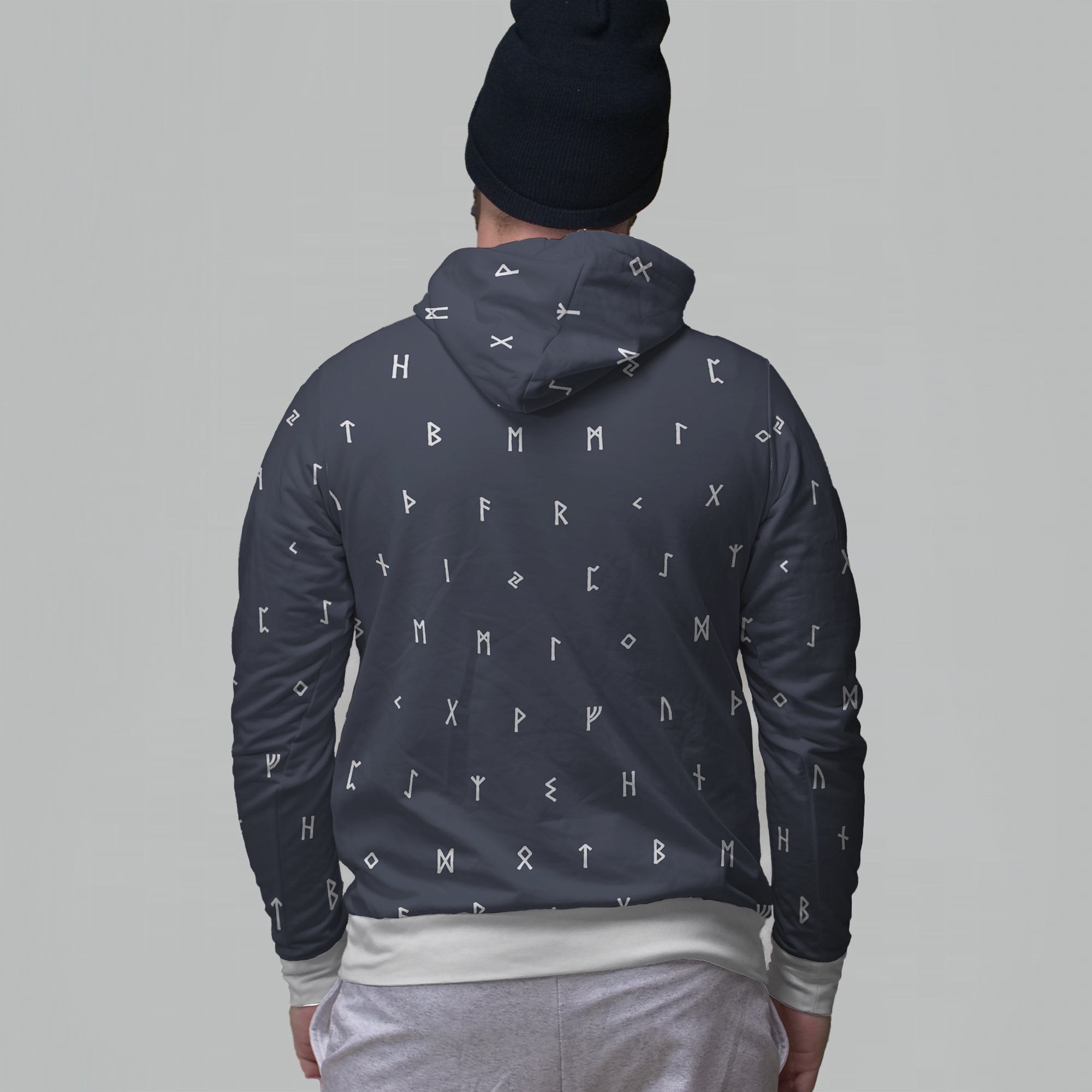 Contrast Futhark Hoodie