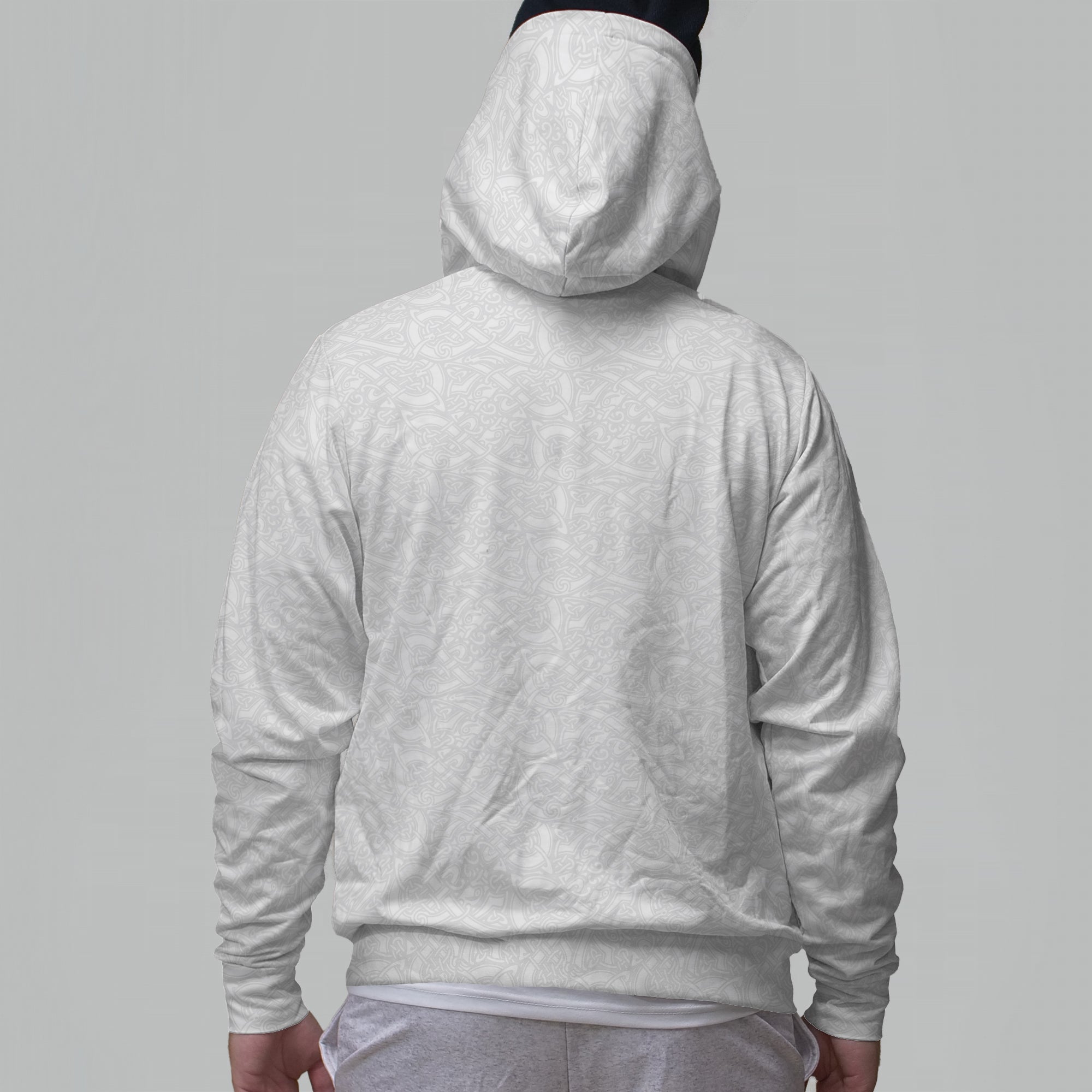 White Valhyr Zip Hoodie