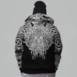 Runecarver Faux-Wool Hoodie