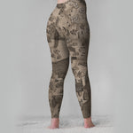 Royal Brown Fjorgyn Leggings