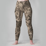 Royal Brown Fjorgyn Leggings