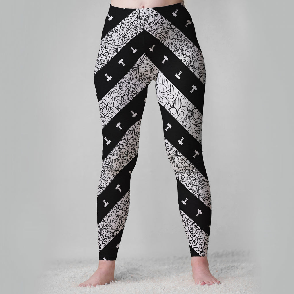 LADIES INFINITY LEGGINGS- FOREST – The Auld Forge - Country Clothing