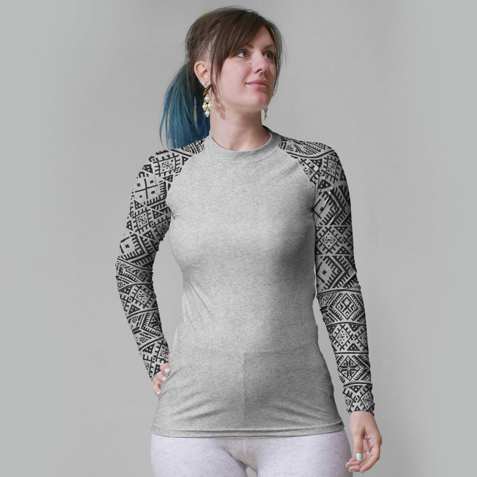 Folk Vegvisir Rashguard (Women)