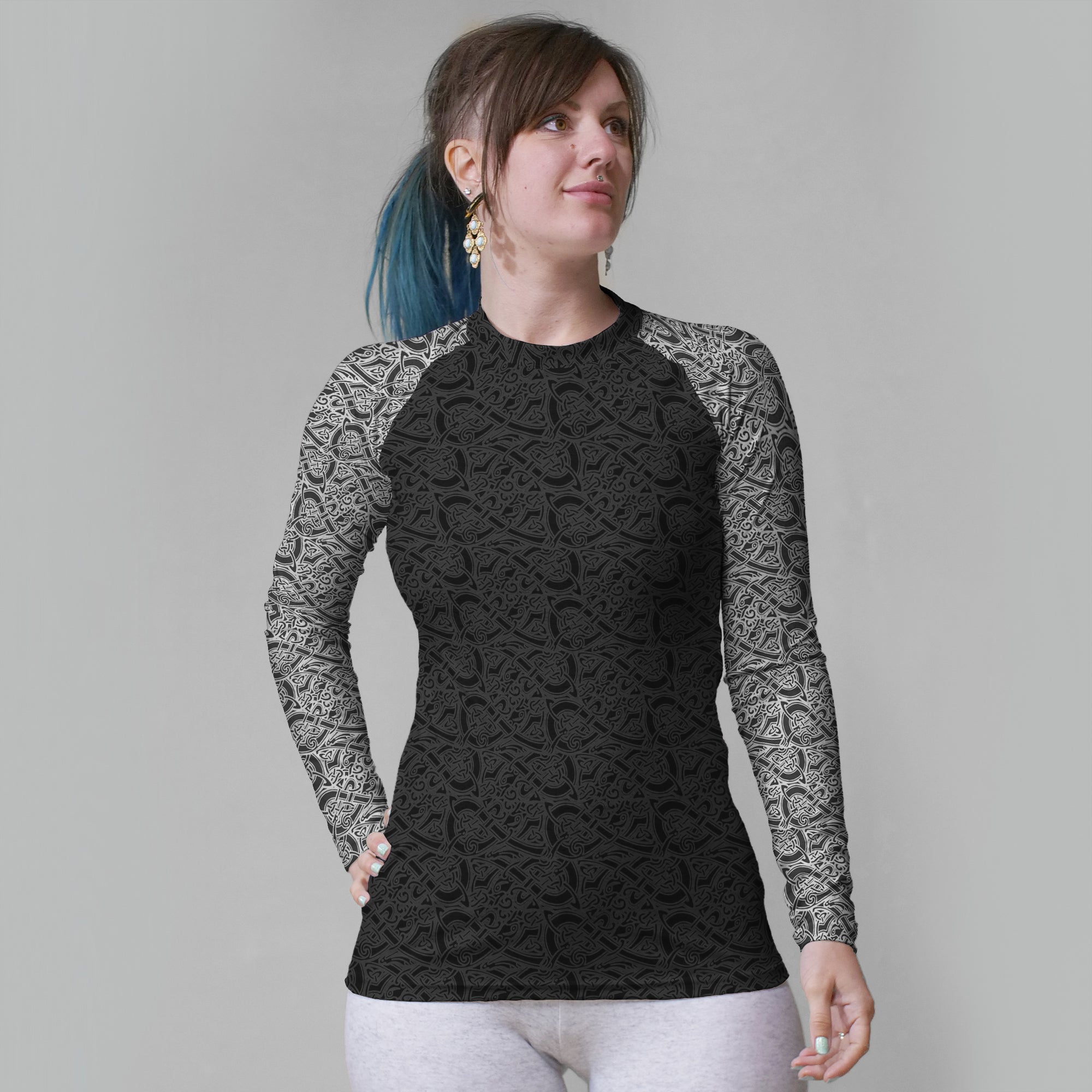 Oseberg Pattern Rashguard (Women)