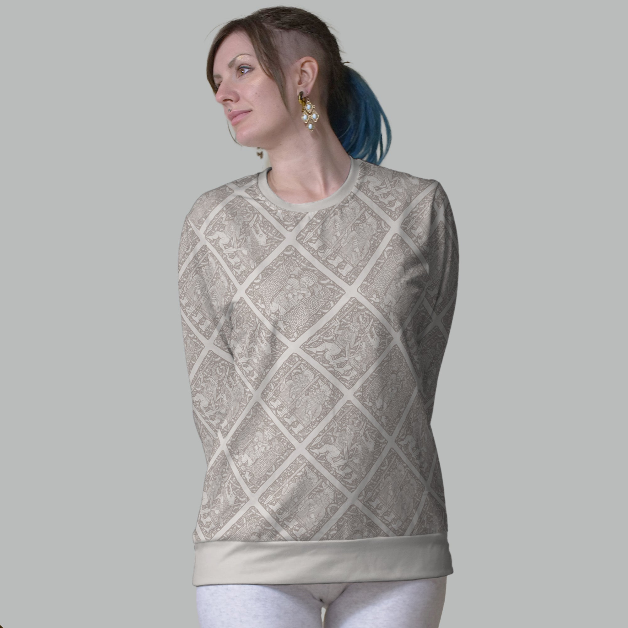 Torslunda Pattern Sweatshirt