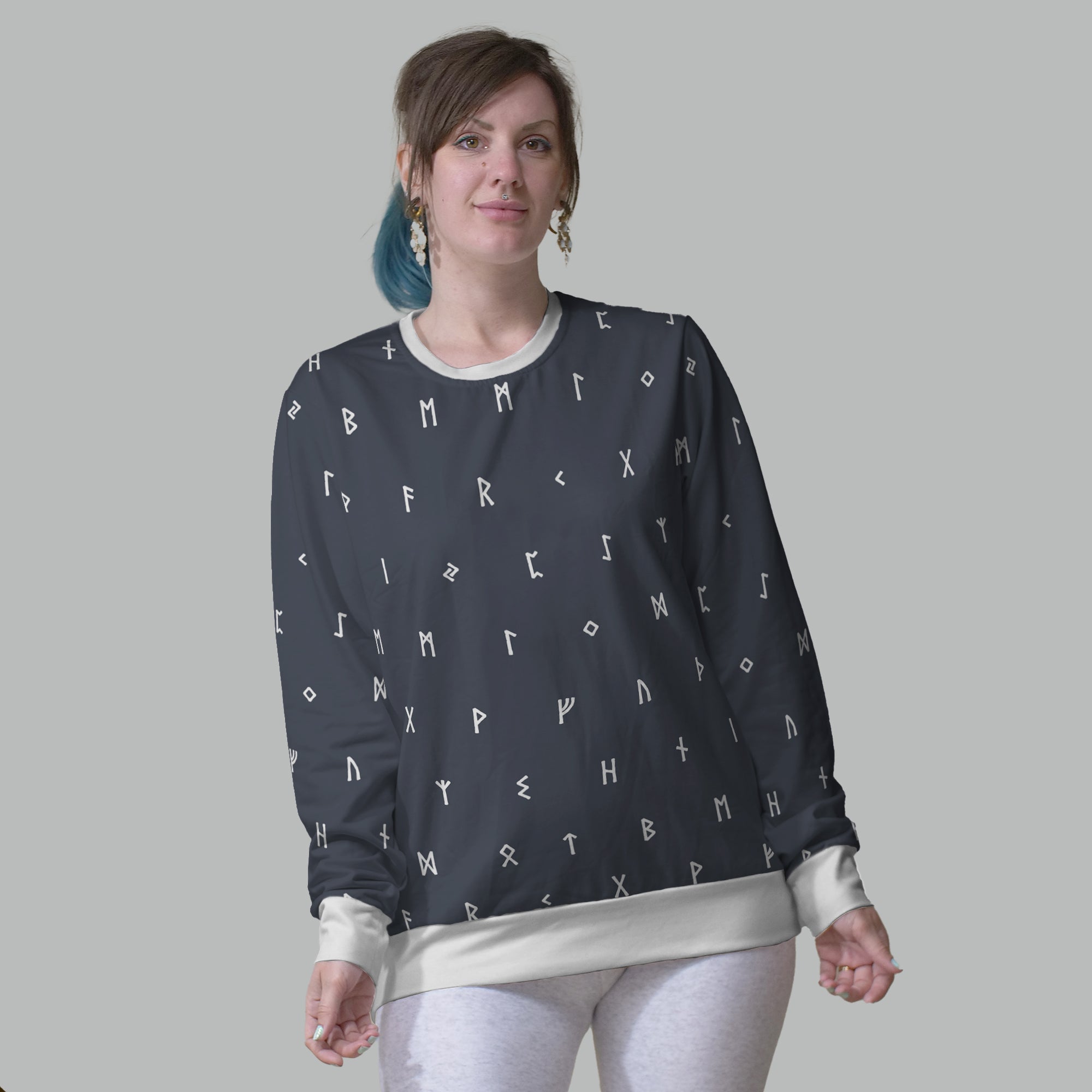 Contrast Futhark Sweatshirt