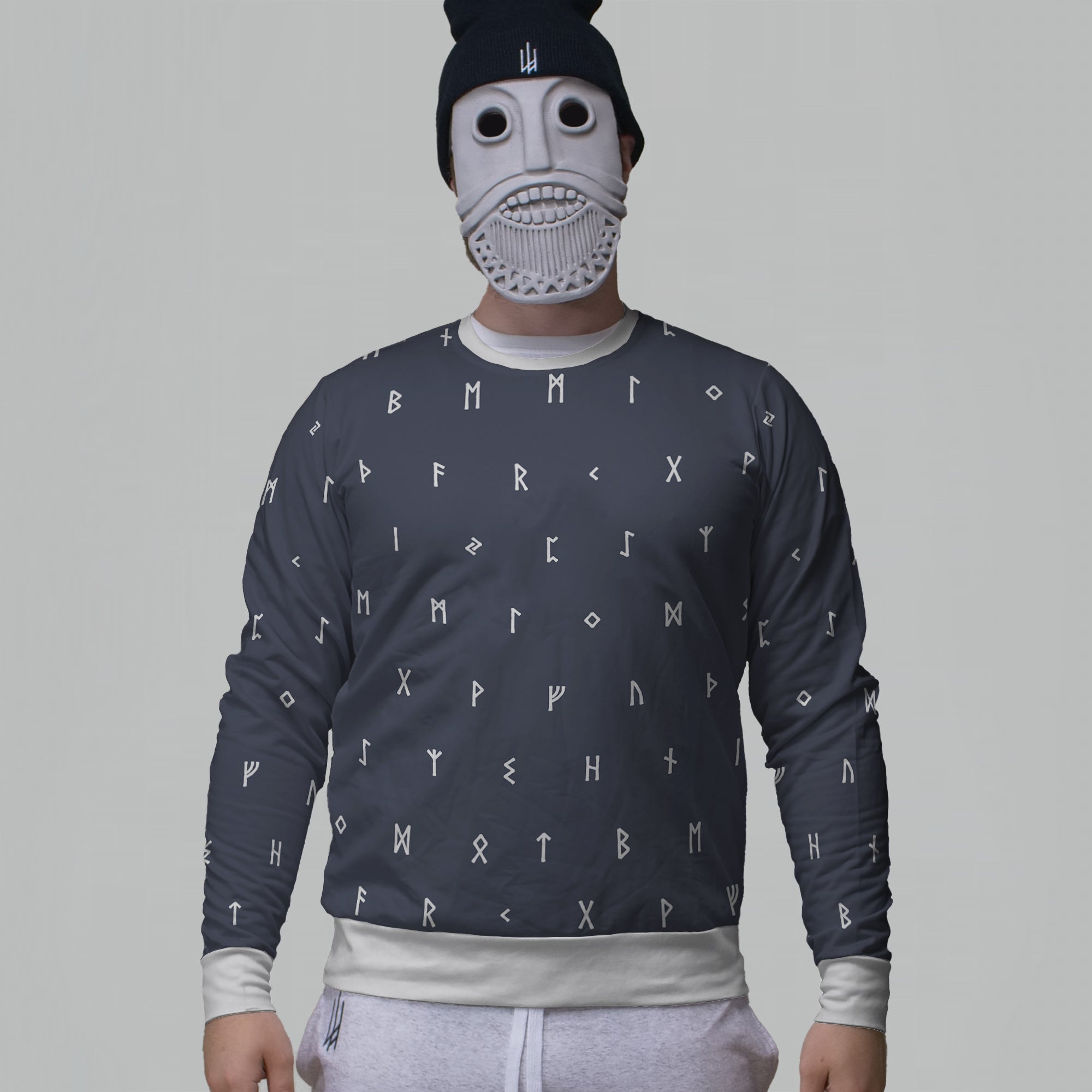 Contrast Futhark Sweatshirt