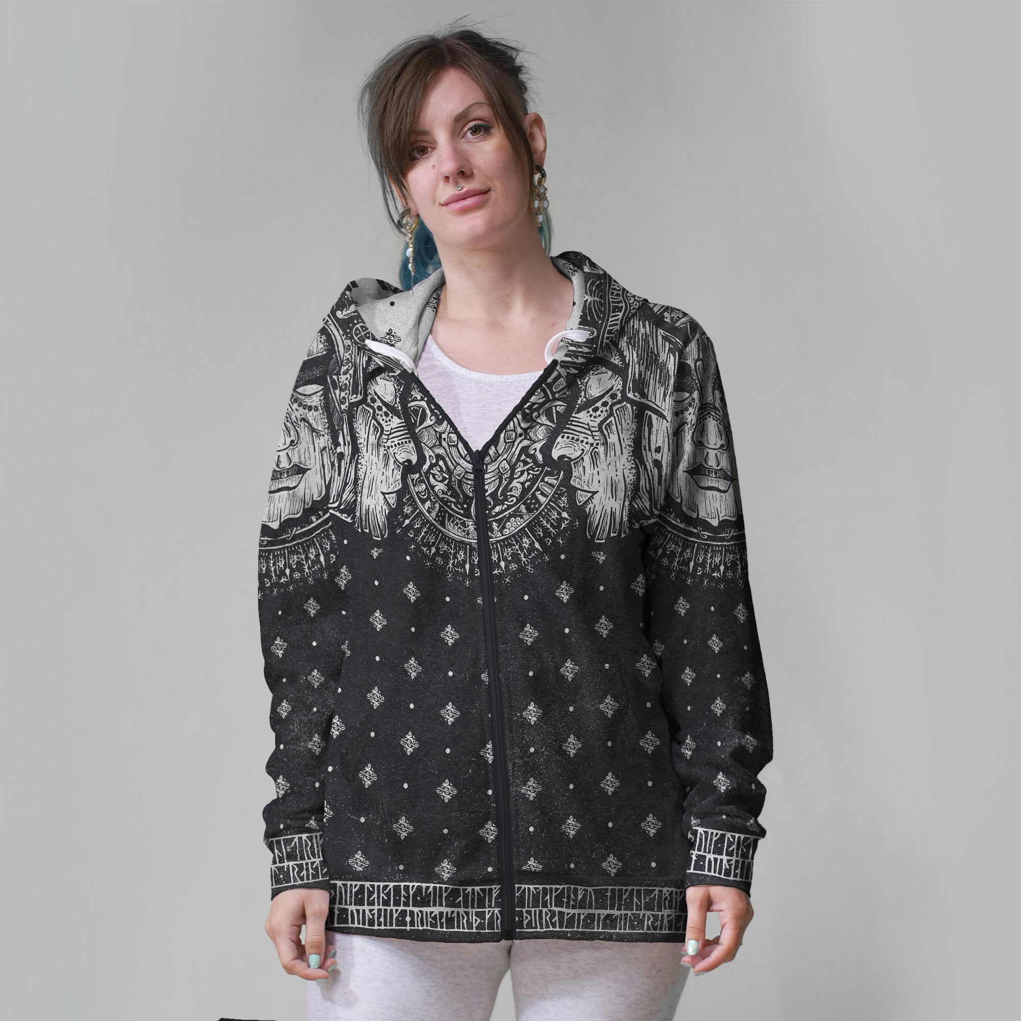 Norns Path Zip-Hoodie