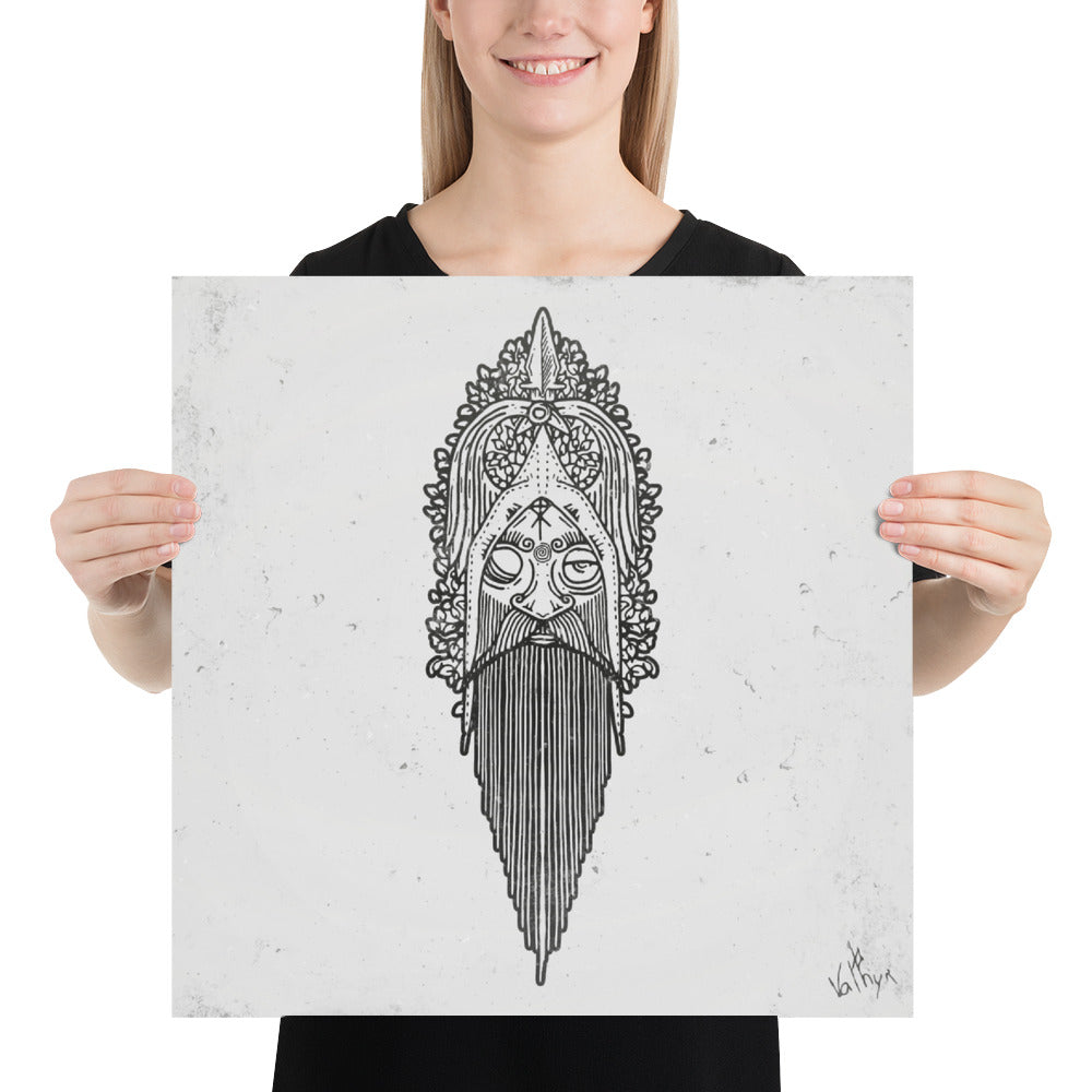 Face of Odin Poster