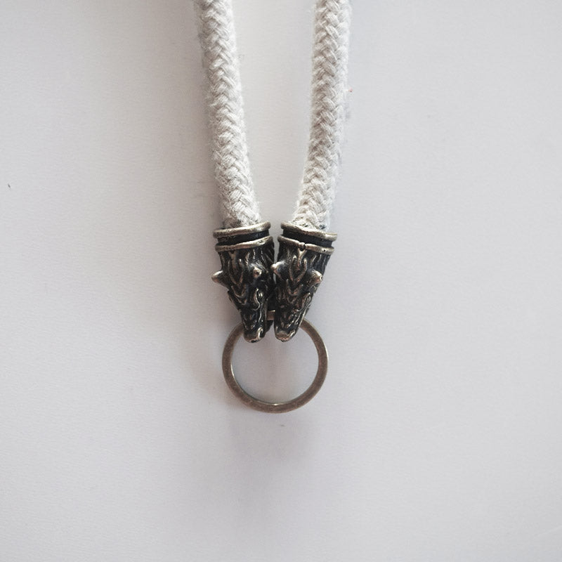 Image for Wolf Knit Necklace