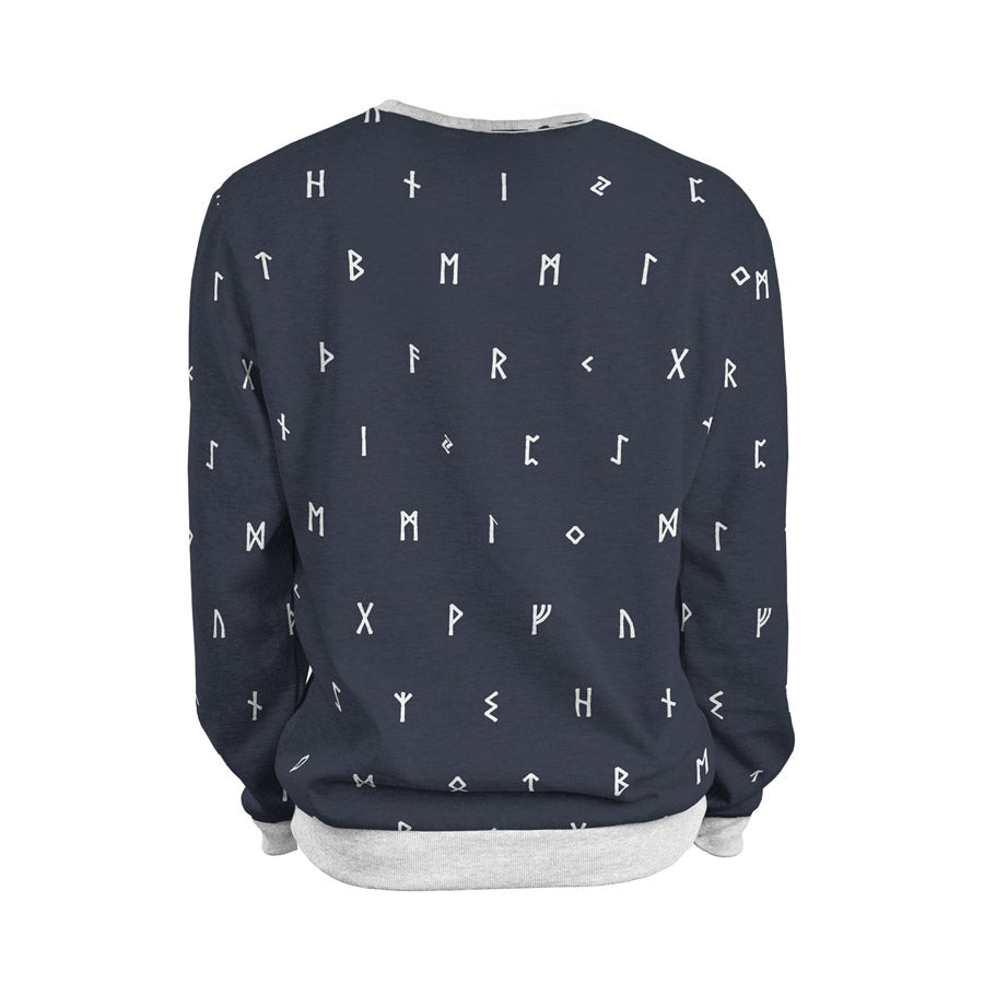 Contrast Futhark Sweatshirt