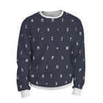 Contrast Futhark Sweatshirt