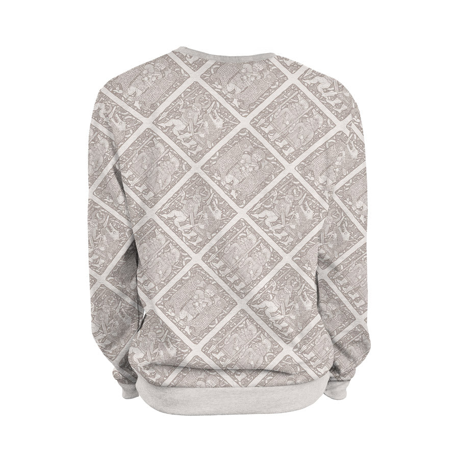 Torslunda Pattern Sweatshirt