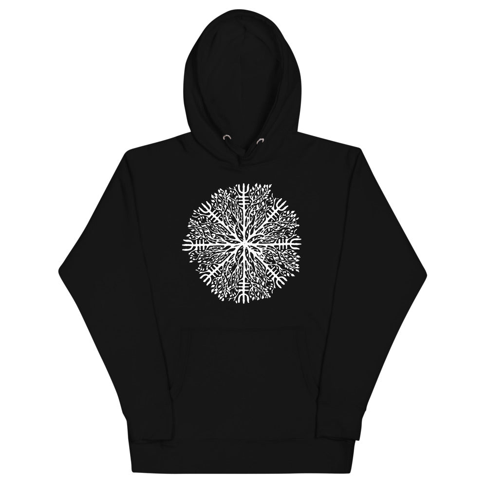 Aegishjalmur Wreath Hoodie