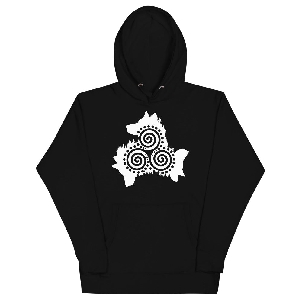 Wolf Triskele Hoodie