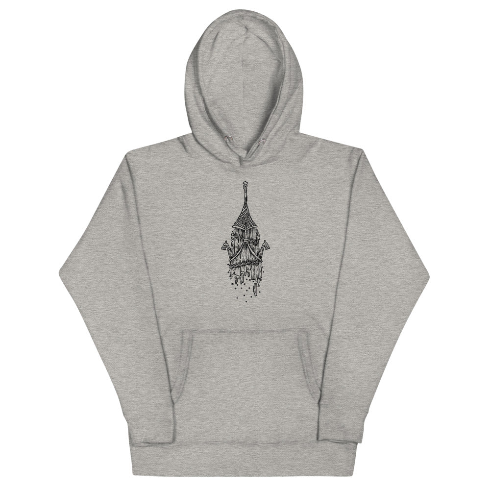 Fading Uppsala Temple Hoodie