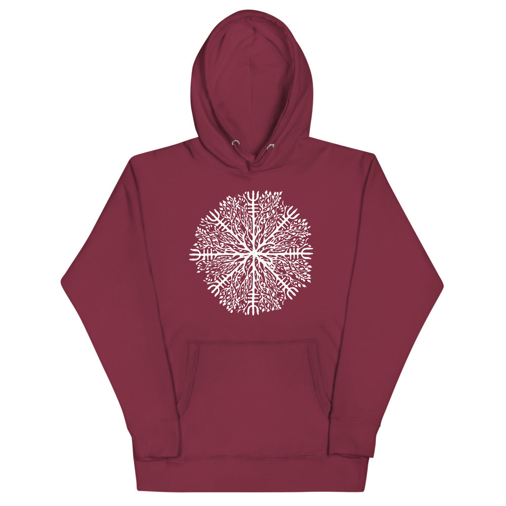 Aegishjalmur Wreath Hoodie