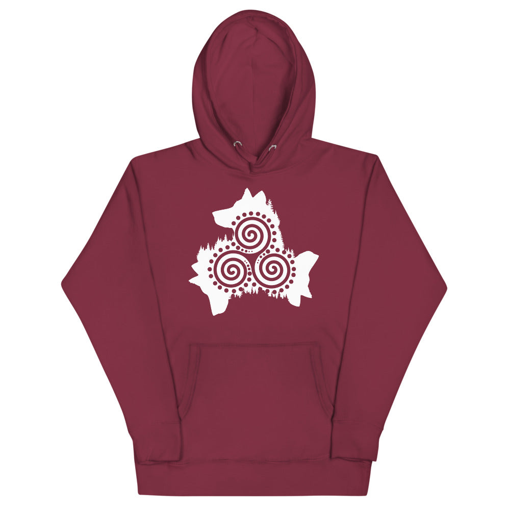 Wolf Triskele Hoodie