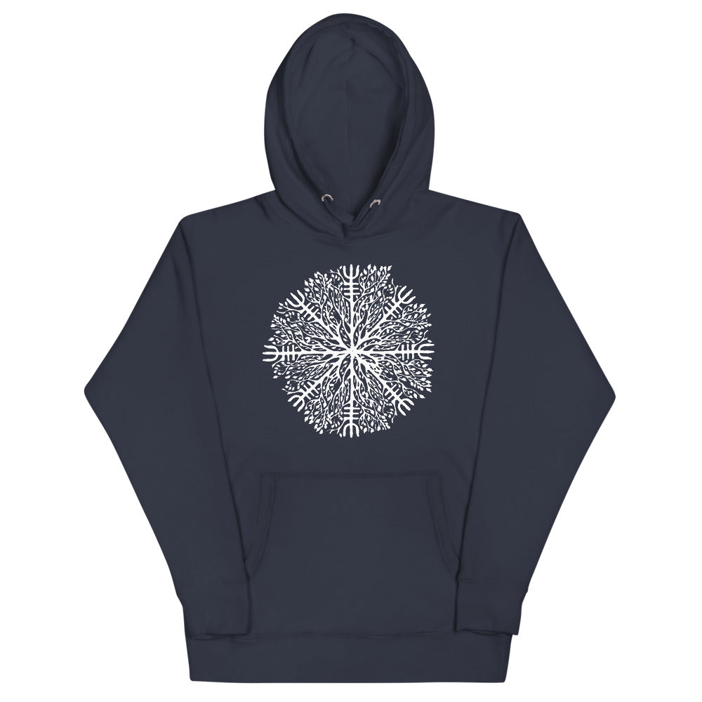 Aegishjalmur Wreath Hoodie