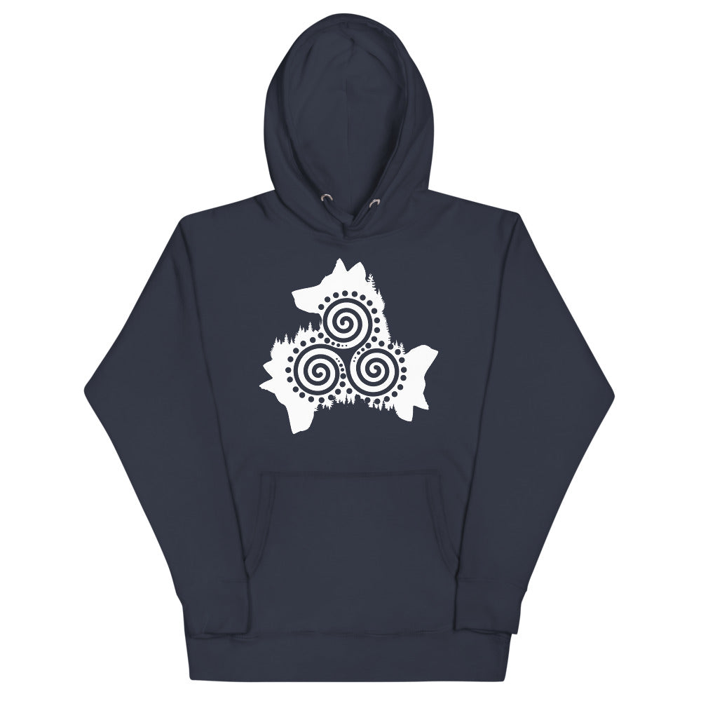 Wolf Triskele Hoodie