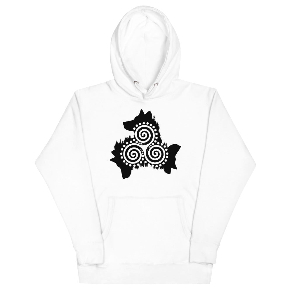 Wolf Triskele Hoodie