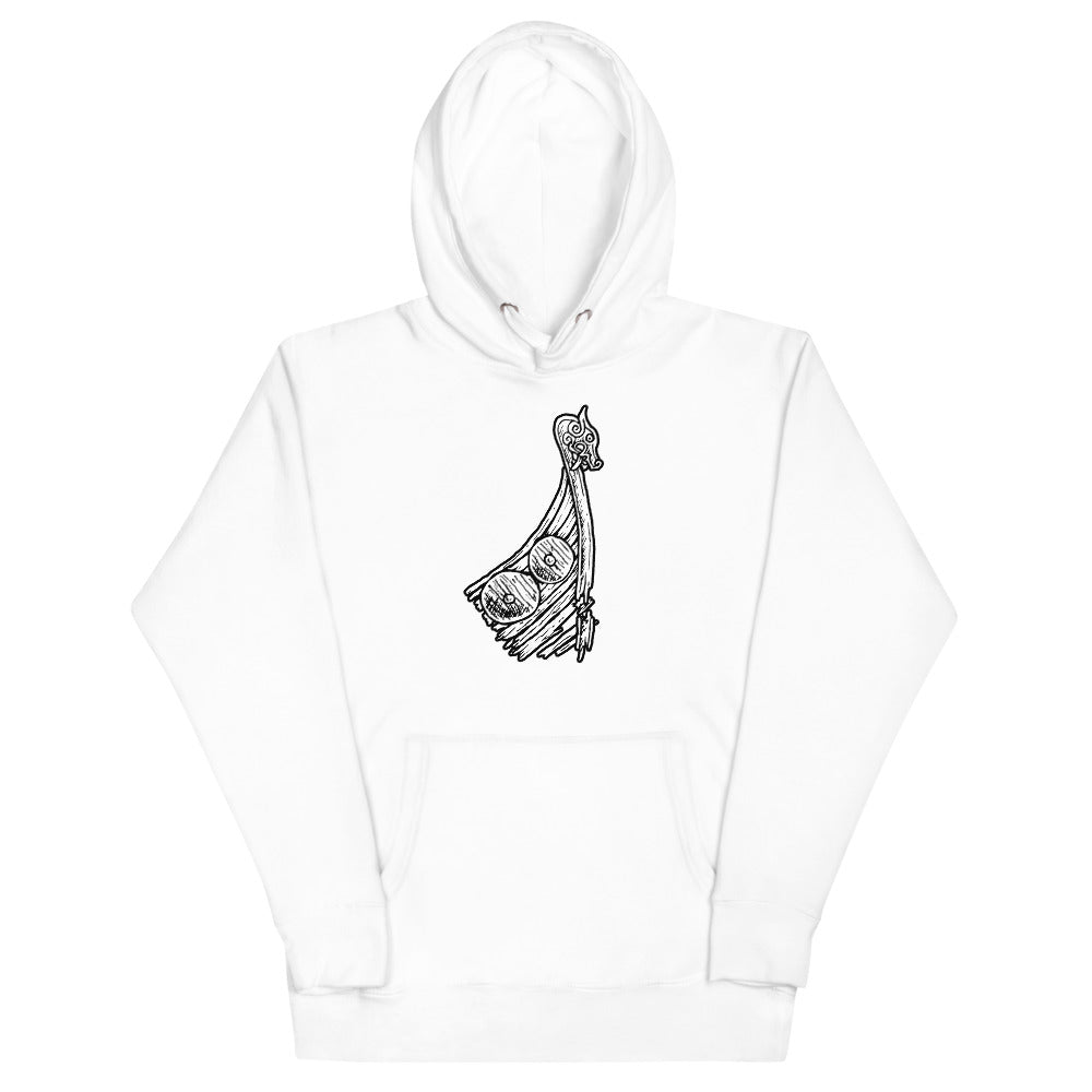 Fading Longship Hoodie