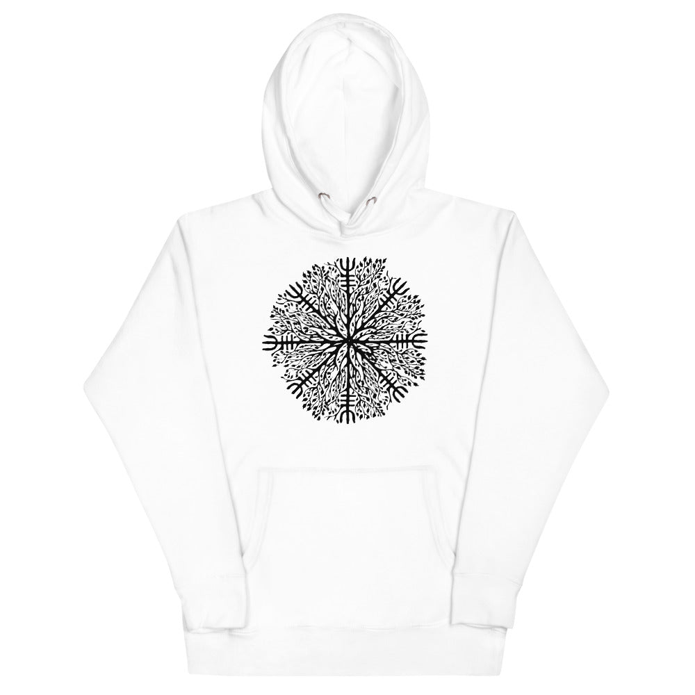 Aegishjalmur Wreath Hoodie