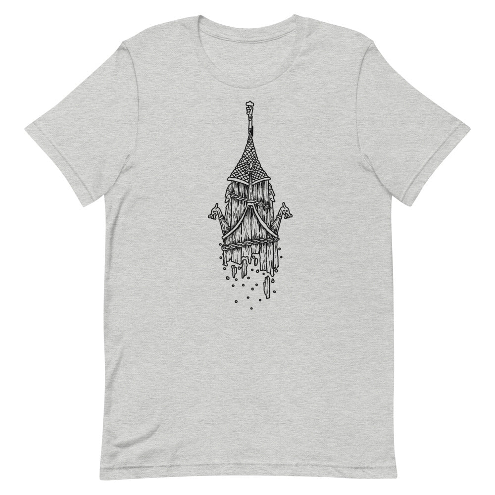 Fading Uppsala Temple Shirt