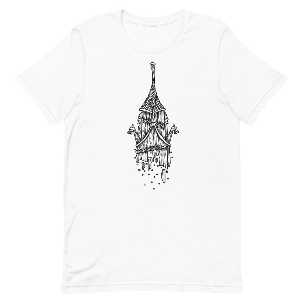 Fading Uppsala Temple Shirt