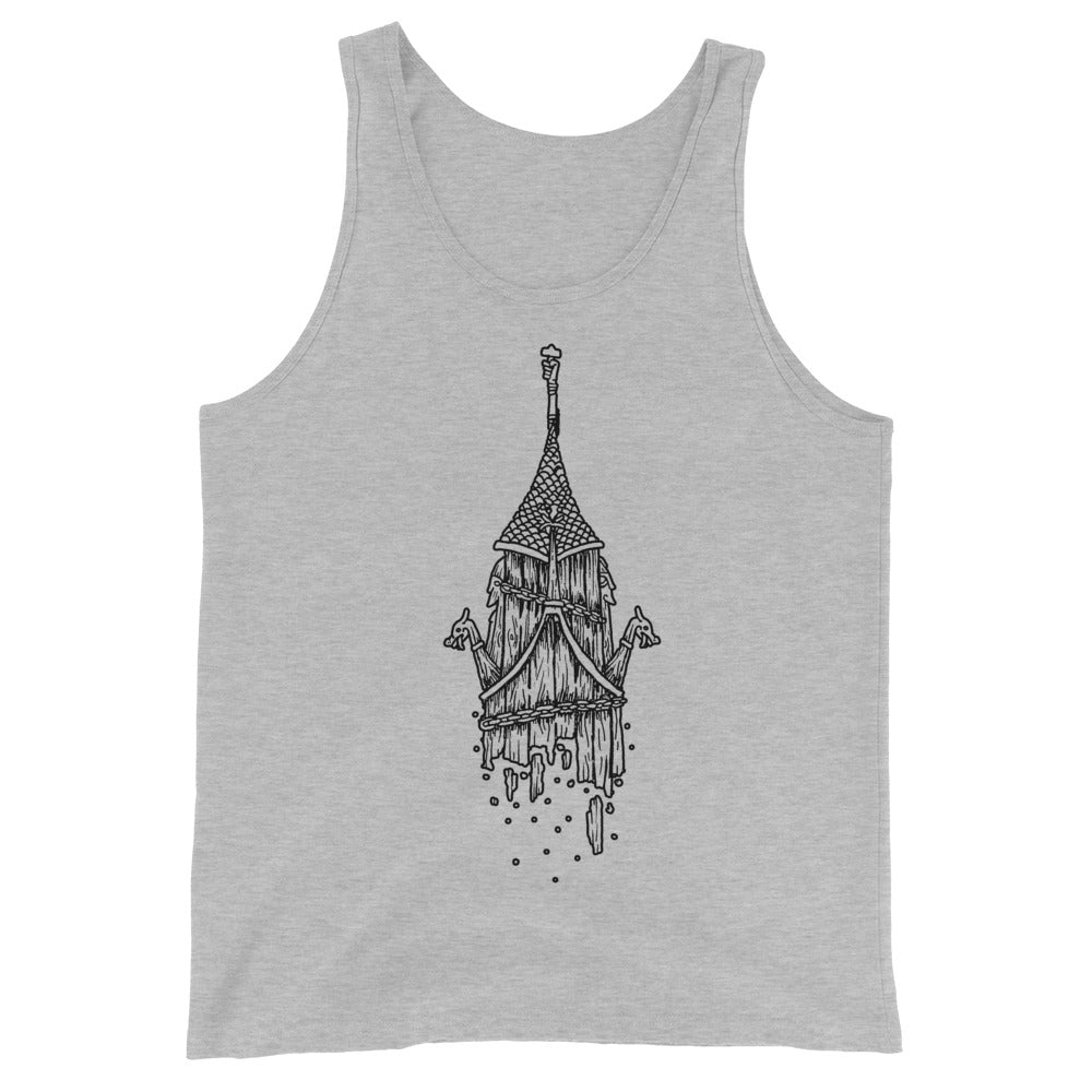 Fading Uppsala Temple Tanktop