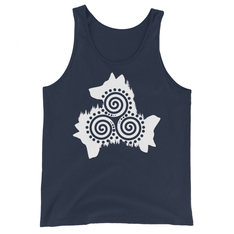 Image for Wolf Triskele Tanktop