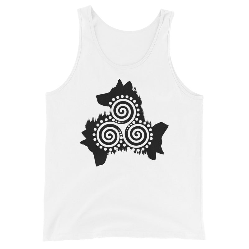 Image for Wolf Triskele Tanktop