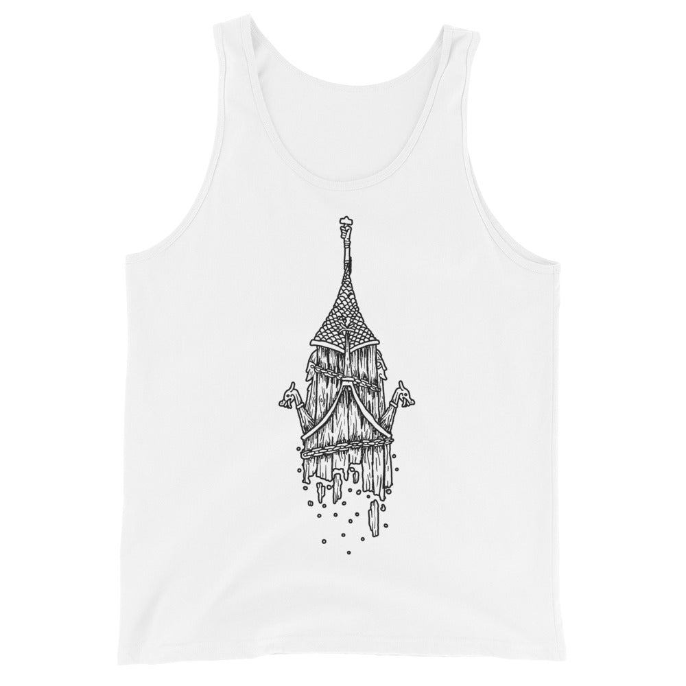 Fading Uppsala Temple Tanktop