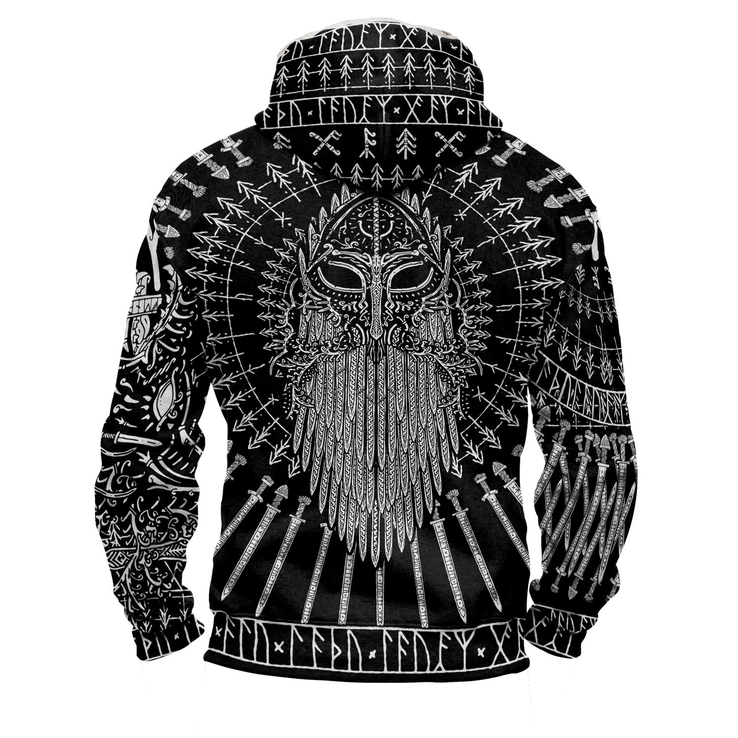 Tyr's Path Zip Hoodie